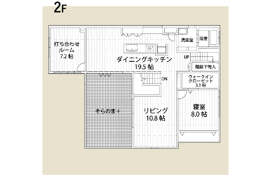 旭化成ヘーベルハウスの間取り図-02