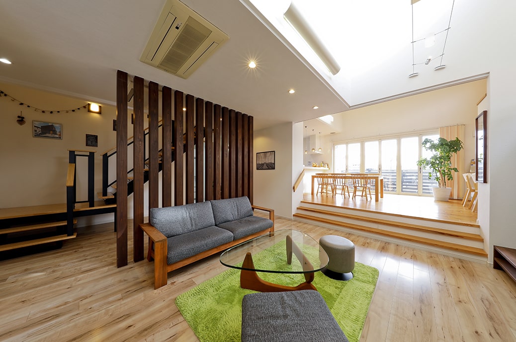 マルコーホームの内観-リビング